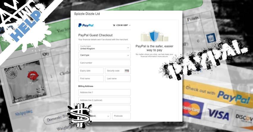 Why Does Spizzle Dizzle Use PayPal banner image