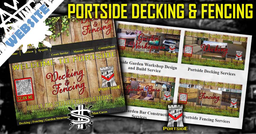 Portside Decking and Fencing Website banner image