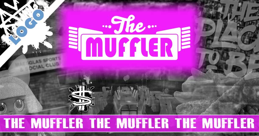 The Muffler Logo and Branding banner image