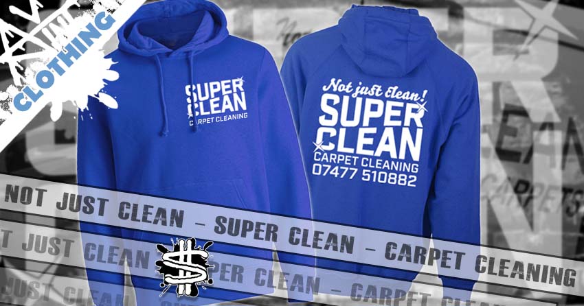 Super Clean Carpet Cleaning Work Wear banner image